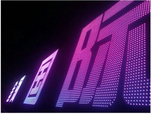 點陣發(fā)光字，外露發(fā)光字制作