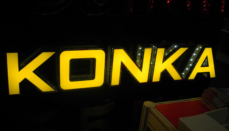 不銹鋼發光字，上海不銹鋼發光字制作