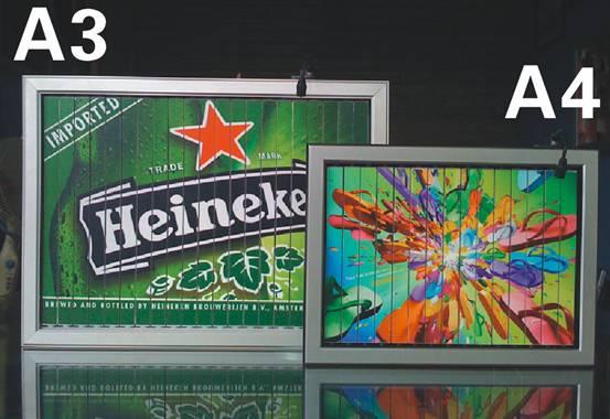 桌面式三面翻廣告牌